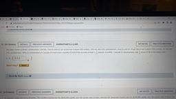 LIVE X
Bb Weel X
W 1330 x
x
Bb 2013 X
Đi Emai X
Micrx
Fligh x
1 MyTe X
Deg! x
1 Makx
A A Gu X
Servix
Mas X
G Whic X
+
C
A webassign.net/web/Student/Assignment-Responses/submit?dep=28514245&tags=autosave#Q2
Gmail
O YouTube
Maps
SITU W IVY VYUIN (optional
13