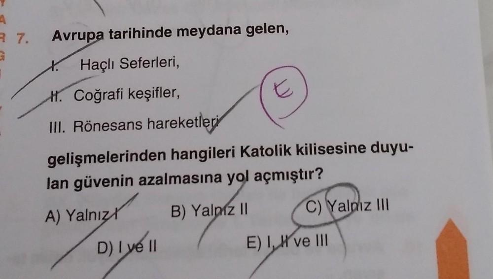 4 R 7 Avrupa Tarihinde Meydana Gelen G Ha l Seferle Tarih
