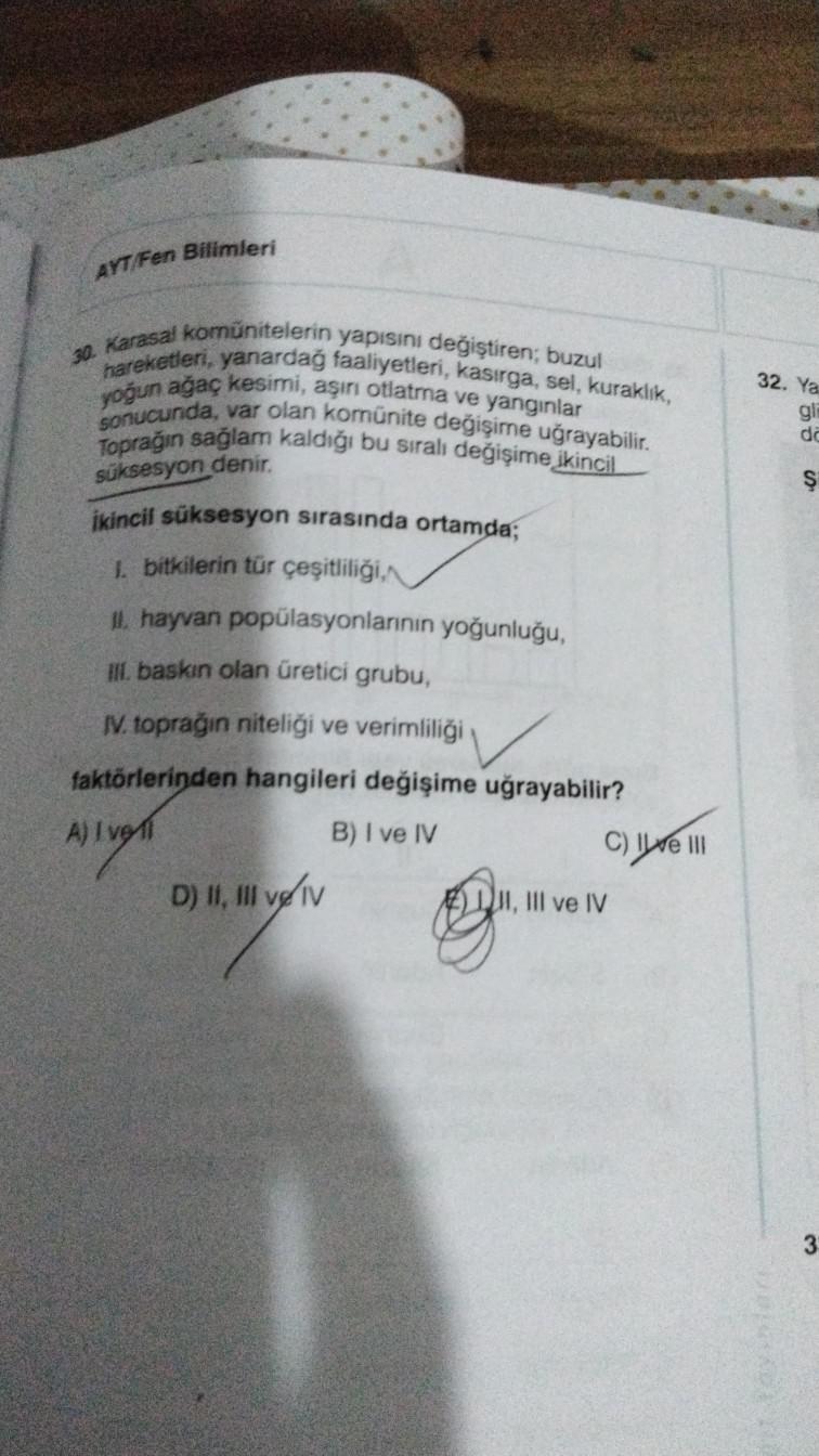 AYT Fen Bilimleri 30 Karasal Komunitelerin Yapisin Biyoloji ayt-fen-bilimleri-30-karasal-komunitelerin-yapisin-biyoloji