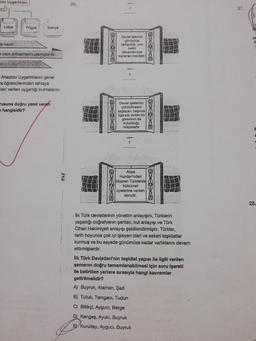 olu Uygarlıkları
Lidya
Frigya lyonya
si vardır.
yazılı antlaşmasını yapmışlardır..
Anadolu Uygarlıklarını genel
a öğrencilerinden tahtaya
kleri verilen uygarlığı bulmalarını
usuna doğru yanıt veren
hangisidir?
PAF
attine
?
Devlet İşlerinin
görüşülüp
tartış