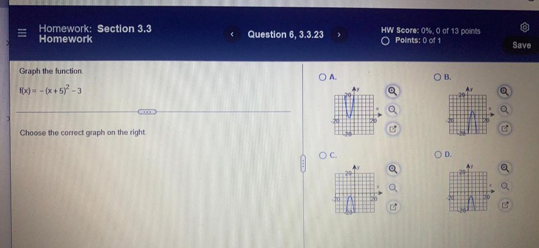 graph-the-function-f-x-x-5-3-choose-the-correc-algebra