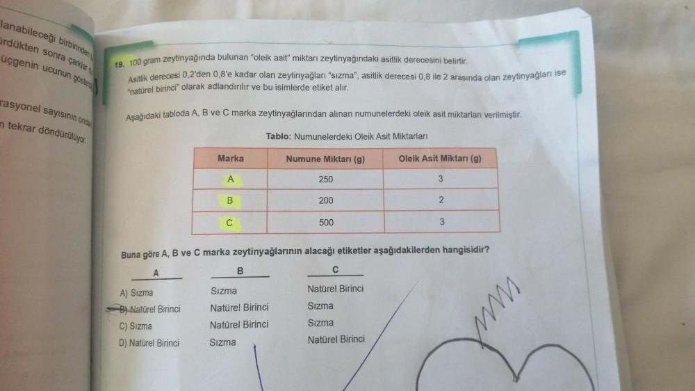 lanabileceği birbirinden Ordükten sonra ç... - Ortaokul Matematik