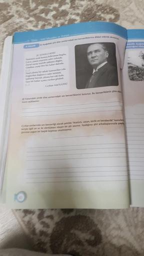 A) Aşağdaki pirt diam sonlarındaki ses benzerliklerine dikkat ederek ok
SC SONSUZ KOSU
Samsun'a ayak basmis kahraman bugfin,
Cayir clinen pepermis zafer yolunda.
Davul zurna sesinde sahlanır dag
Gönlüm cap ter bir bahar a
Fl
Nasal çakmay bir sabah Samsunda