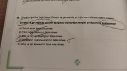 E) Yarımkürelerde ayni anda farkıl te
file
69. Dünya'nın şekline bağlı olarak Ekvator ve çevresinde yıl boyunca ortalama sıcaklık yüksektir.
Ekvator ve çevresinde görülen aşağıdaki olaylardan hangisi bu durum ile açıklanamaz?
A) Termik alçak basınç oluşması
B) Yıllık yağış miktarının fazla olması
CLBitki ve hayvan çeşitliğinin fazla olması
D) Toprakların yıkanma oranının fazla olması
E) Grup ve tan sürelerinin daha kısa olması
248