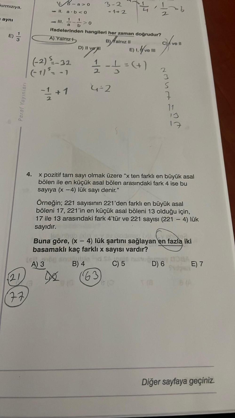 28. F Sabit Fonksiyon, G Birim Fonksiyon Ve H - Lise Matematik 