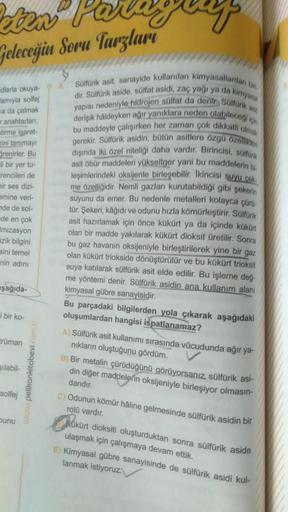 eten
Geleceğin Soru Tarzlari
dlarla okuya-
amıyla solfej
wa da çalmak
ranahtarları,
tirme işaret-
rini tanımayı
Grenirler. Bu
li bir yer tu-
rencileri de
bir ses dizi-
emine veri-
nde de sol-
de en çok
mizasyon
zik bilgini
sini temel
nin adını
şağıda-
i bi