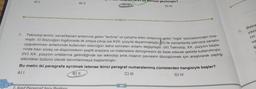 A) I
3.
B) II
7. Sınıf Paragraf Soru Bankası
623
C) III
Teknoloji terimi, sanat/beceri anlamına gelen "techne" ve çalışma alanı anlamına gelen “logia” sözcüklerinden türe
miştir. (1) Sözcüğün İngilizcede ilk ortaya çıkışı ise XVII. yüzyıla dayanmaktadır (11) Ik zamanlarda yalnızca sanatın
uygulanması anlamında kullanılan sözcüğün daha sonraları anlamı değişmiştir. (III) Teknoloji, XX. yüzyılın başla-
rında bazı süreç ve düşüncelerin çeşitli araçlara ve makinelere dönüşmesini de ifade edecek şekilde kullanılmıştır.
(IV) XX. yüzyılın ortalarına gelindiğinde ise teknoloji artık insanın çevresini dönüştürmek için araştırarak yaptığı
etkinlikler bütünü olarak tanımlanmaya başlanmıştır.
Bu metin iki paragrafa ayrılmak istense ikinci paragraf numaralanmış cümlelerden hangisiyle başlar?
A) I
B) II
C) III
bir konuya geçilmiştir?
D) IV
60
D) IV
Baba
yaza
rin
va
Ş