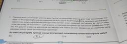 A) I
3.
B) II
7. Sınıf Paragraf Soru Bankası
623
C) III
Teknoloji terimi, sanat/beceri anlamına gelen "techne" ve çalışma alanı anlamına gelen “logia” sözcüklerinden türe
miştir. (1) Sözcüğün İngilizcede ilk ortaya çıkışı ise XVII. yüzyıla dayanmaktadır (11) Ik zamanlarda yalnızca sanatın
uygulanması anlamında kullanılan sözcüğün daha sonraları anlamı değişmiştir. (III) Teknoloji, XX. yüzyılın başla-
rında bazı süreç ve düşüncelerin çeşitli araçlara ve makinelere dönüşmesini de ifade edecek şekilde kullanılmıştır.
(IV) XX. yüzyılın ortalarına gelindiğinde ise teknoloji artık insanın çevresini dönüştürmek için araştırarak yaptığı
etkinlikler bütünü olarak tanımlanmaya başlanmıştır.
Bu metin iki paragrafa ayrılmak istense ikinci paragraf numaralanmış cümlelerden hangisiyle başlar?
A) I
B) II
C) III
bir konuya geçilmiştir?
D) IV
60
D) IV
Baba
yaza
rin
va
Ş