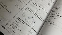 13x5-9x4-6x² + 7x+3
tür.
aşağıdakilerden hangisi yanlıştır?
MP
maz.
282
Ins2 natatal instal
C) I-III-IV
E) I-II-III-IV-V
(²-1) + (x²-2×)
x-1
A) x²-x³+x+2
B) x¹-2x³ + 3x - 3
C) x¹-8x³-6x² + 4x + 1
D) x¹-2x+6
E) x³-2x² + 4x + 1
Anopida
balmonilo...
R(x)
www.netlerikatla.com
X + 1
S.
***211
X
P(x)
fido2 abybiorblog
çarpan ağacı denir.
Bir tam sayının asal çarpanlarını bulmak için çizilen şemaya
2
4
x² - 2x
2
Mustafa Öğretmen, P(x) polinomunu çarpan ağacına uygu-
layarak polinomun asal polinomlarını öğrencilerine aktarmak
istiyor.
12
3
3
Q(x)
(x-2)
kilerden hangisidir?
Buna göre, P(x) + Q(x) + R(x) işleminin sonucu aşağıda-
x(x-2
K
8.
2-3--3
-36=8
(b: 5)
-2
E) 12
P(x) = 2
= 2x² + 3x
Q(x) = 2x + 4
polinomları veriliyor.
Buna göre,
P(X).
Q(x) - 3x. Q(x)
ifadesinin sonucu aşağıdakile
4x³ + 8x²
A)
8) 4x³ + 14x² + 12x
C) 4x³ + 6x + 5
D) 8x³ + 12x² + 6
E) -4x³-14x² +6
arfo 200
St 307
Da