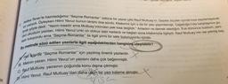 AK
2. Refika Taner'le hazırladığımız "Seçme Romanlar" üstüne bir yazısı çıktı Rauf Mutluay'ın. Gazete ölçüleri içinde kısa sayılamayacak
bir yazıydı. Oyleyken Hilmi Yavuz bunun tersini öne sürdü. Kitabımız için o da bir yazı yayımlamıştı. Cağaloğlu'nda karşılaşınca gü-
den okudum yazıları. Hilmi Yavuz'unki on dokuz satır kadardı ve baştan sona kitabımızla ilgiliydi. Rauf Mutluay'ınki ise yetmiş beş
lerek şöyle dedi: "Yazım kısadır ama Mutluay'ınkinden pek kısa değildir." Anladım ne demek istediğini. Eve dönünce buldum, yeni-
satır tutuyordu ama "Seçme Romanlar" ile ilgili yirmi bir satır bulunuyordu içinde.
Bu metinde sözü edilen yazılarla ilgili aşağıdakilerden hangisine ulaşılabilir?
Her ikisi de "Seçme Romanlar için yazılmış önemli yazılardır. X
B) Metnin yazarı, Hilmi Yavuz'un yazısını daha çok beğenmiştir.
C) Rauf Mutluay, yazısının çoğunda konu dışına çıkmıştır.
Hilmi Yavuz, Rauf Mutluay'dan daha uzun bir yazı kaleme almıştır.
Lise
r