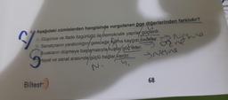 Aşağıdaki cümlelerden hangisinde vurgulanan öge diğerlerinden farklıdır?
u
A) Düşünce ve ifade özgürlüğü ile/demokratik yapılar güçlenir.
B) Sanatçıların yaratıcılığın geleceğe, kalma kaygısı zedeler. Nesve
Sıcakların düşmeye başlamasıyla kuşlar göç eder.
Hayat ve sanat arasında güçlü bağlar vardır.
Biltest
othe
SNesne
68
mle
1.