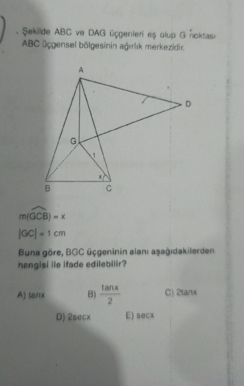 Trigonometrik Fonksiyonlar Soruları ve Cevapları, Soru Çözümü, Soru Bankası  - Kunduz