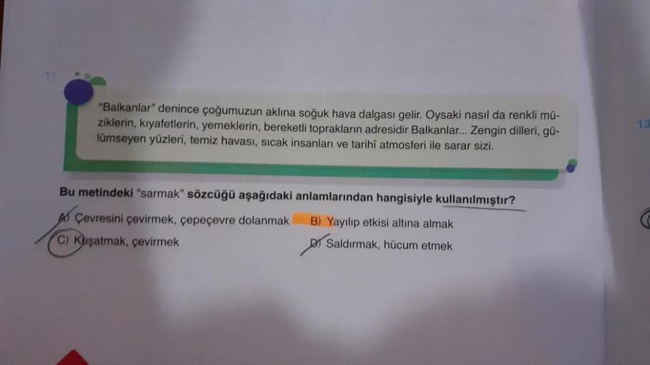 "Balkanlar" denince çoğumuzun aklına soğuk hava dalgası gelir. Oysaki nasıl da renkli mü-
ziklerin, kıyafetlerin, yemeklerin, bereketli toprakların adresidir Balkanlar... Zengin dilleri, gü-
lümseyen yüzleri, temiz havası, sıcak insanları ve tarihî atmosfe