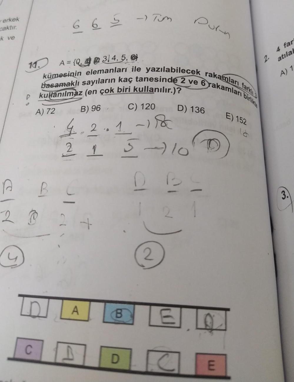 Tekrarlı permütasyon test pdf