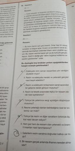 malcık, 1218'de Otrar'da
ve casusluk yaptıkları
(II) O güne kadar Mo-
Hârizmşahlar (Harzem-
the karışırken Cengiz
Bağdat'ın kapısını ara-
şahların bütün şehir-
mşah'ın peşinden gi-
ufaklı onlarca dev-
Cengiz Han'ı fazla-
sya'dan Avrupa iç-
devasa bir coğra