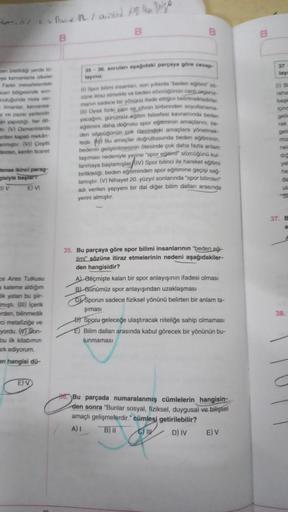 ren üretildiği yerde t
ya kervanlarla ülkeler
Farks mesafelerdeki
can bölgesinde son
culuğunda mola ver
Imaniar, kervan
in yap her do-
(V) Osmanlarda
en kapah mekan
pe (VI) Cepi
desten, kentin ticaret
mense ikinci parag
isiyle başlar?
EI VI
os Aires Tutkus