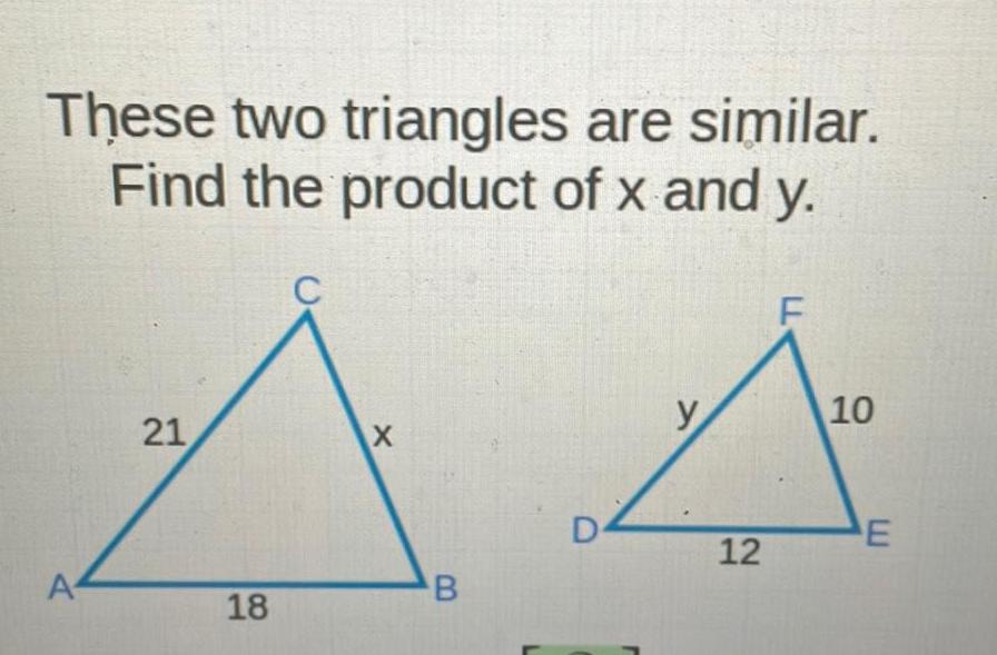 Product Of X And Y