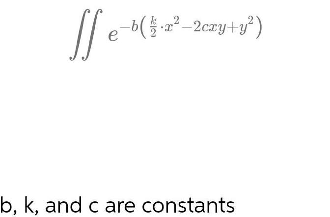 ffe e 6 1 2 x 2cxy y b k and c are constants