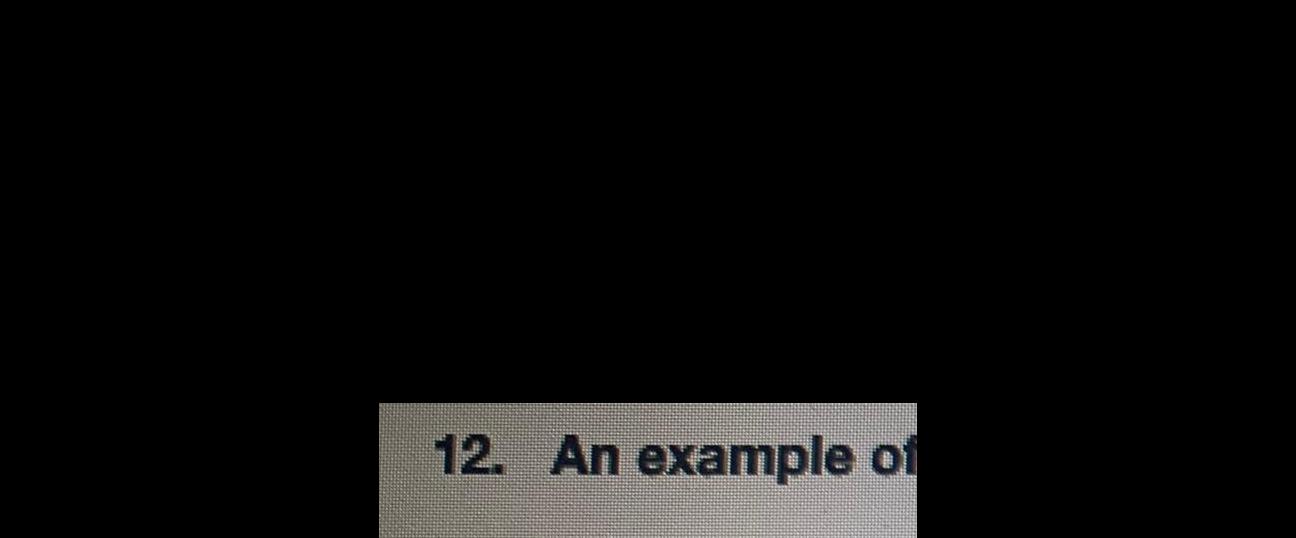 12 An example of