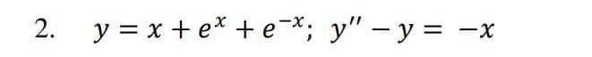 2 y x e e x y y x