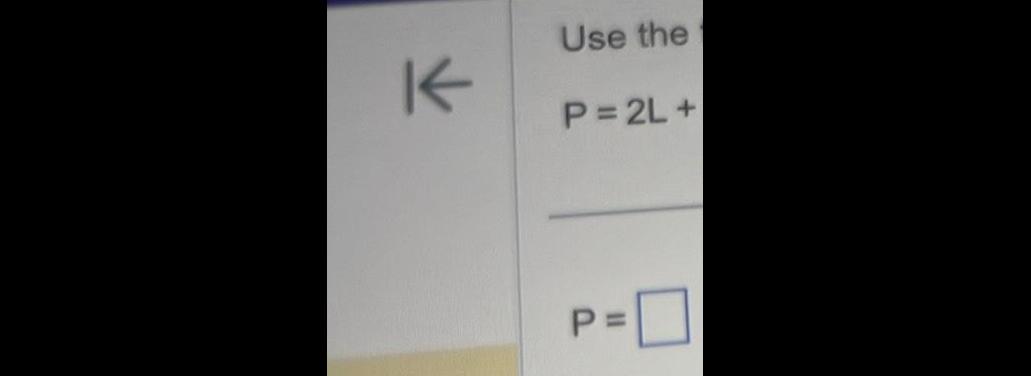K Use the P 2L P