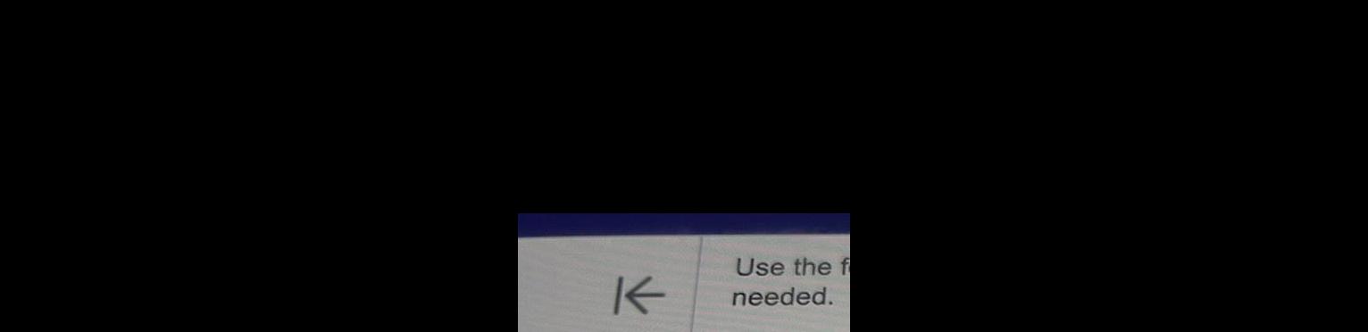 K Use the f needed