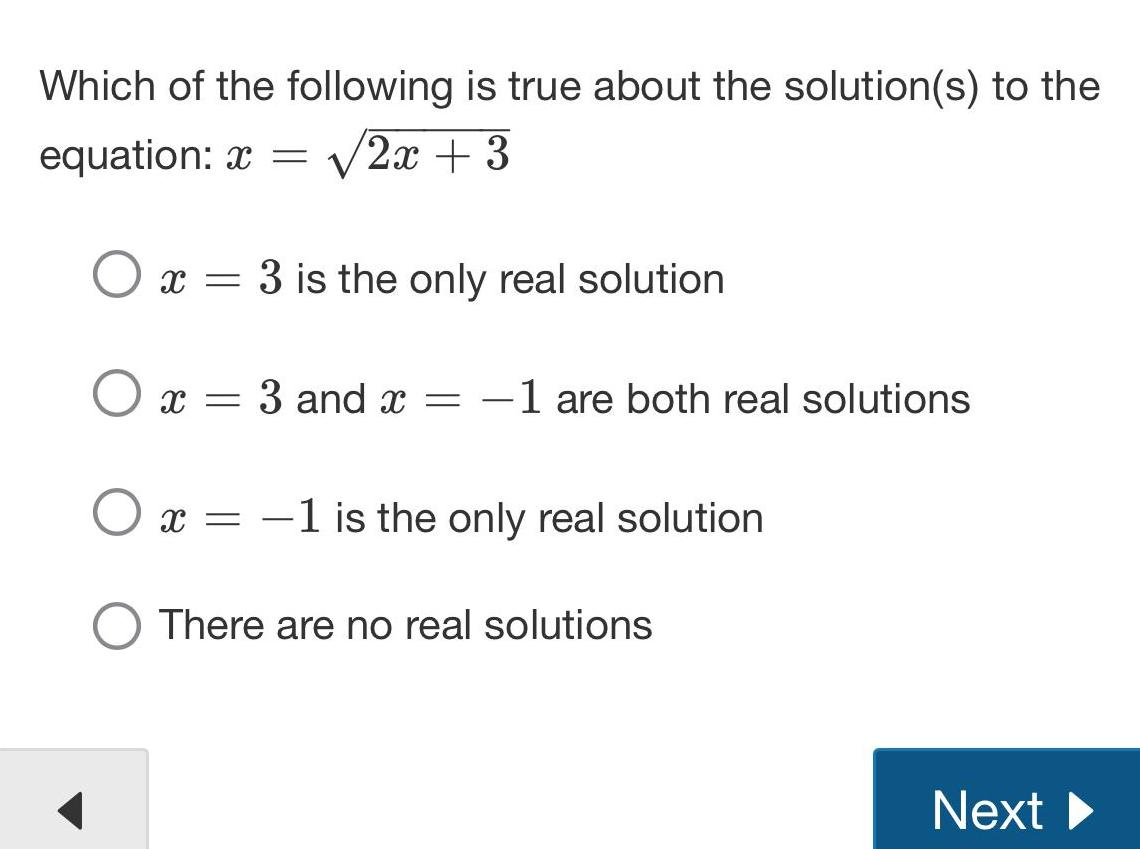 Which Of The Following Is True Of Solutions [ANSWERED] Which of the following is true about the solution s to the
