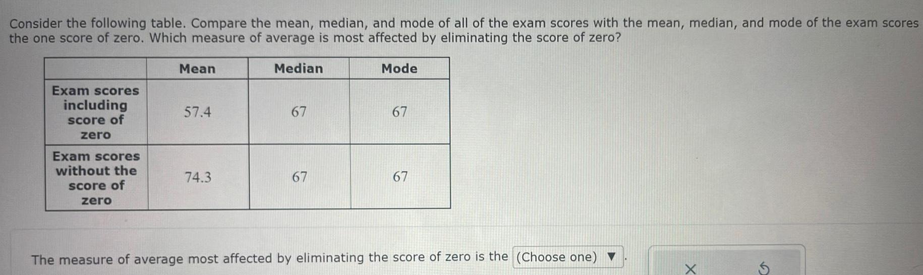 [ANSWERED] Consider the following table Compare the mean median and ...