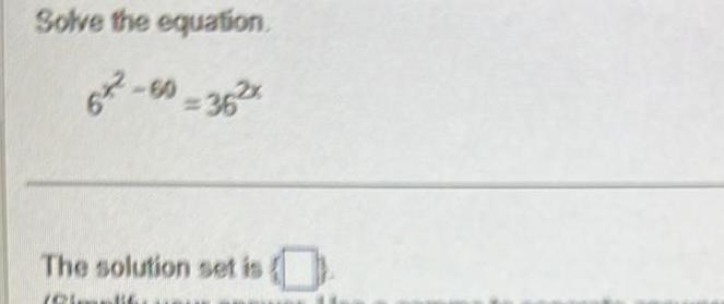 [ANSWERED] Solve the equation 67 60 362x The solution set is - Kunduz