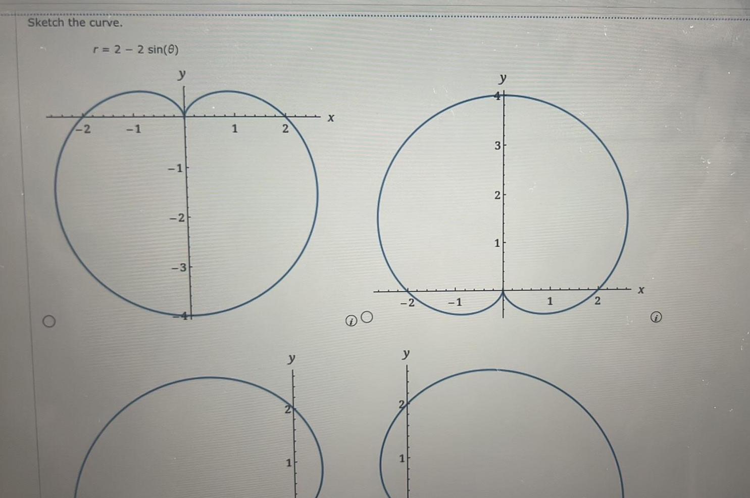 Sketch the curve 2 r 2 2 sin 8 1 y 1 2 3 1 2 y X y 1 1 y 3 2 1 1 2