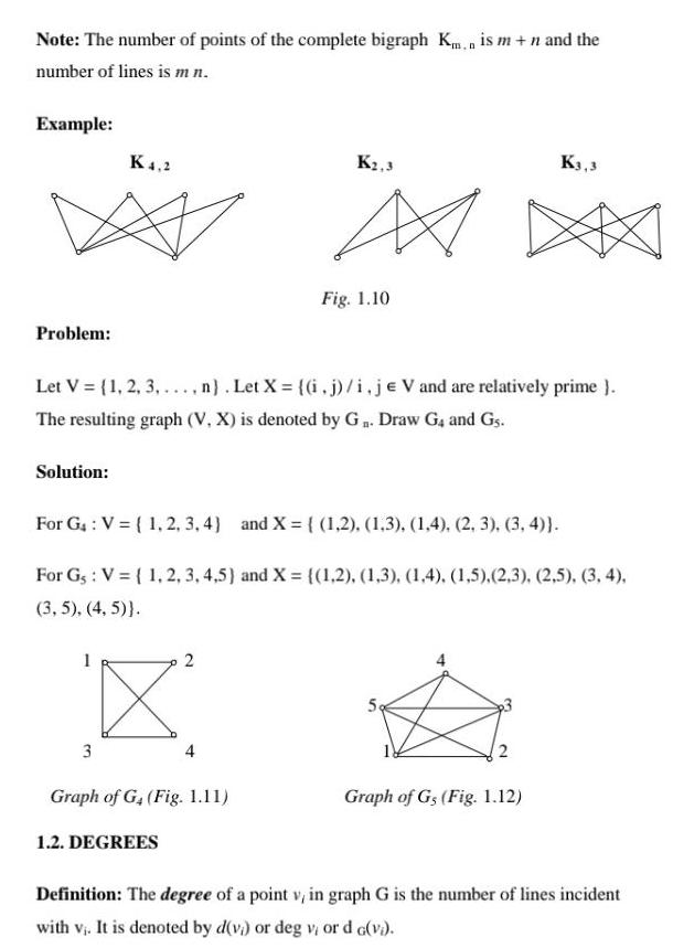 ANSWERED] Note The number of points of the complete bigraph K... - Calculus  - Kunduz