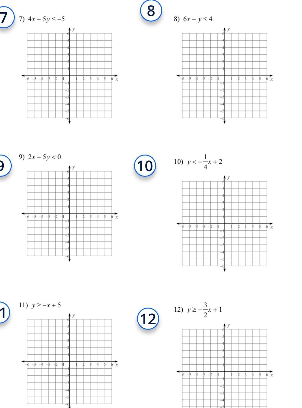 77 4x 5y 5 9 1 54321 9 2x 5y 0 6 15 s 4 3 2 1 11 y x 5 54321 y Ay y 23 X 4 X x 8 10 12 8 6x y 4 6 5 4 3 2 1 10 y x 2 6 5 4 3 41 12 y2 3x 1 6543 2 AY Ay Ay 43 15 x 15 X