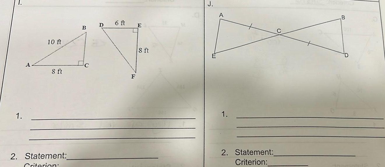 1 A 10 ft 8 ft 2 Statement Criterion B D 6 ft F E 8 ft J A 1 2 Statement Criterion B 201